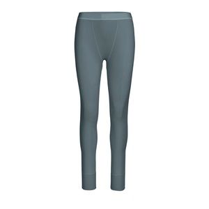 NWT Skims Cotton Ribbed Leggings In Kyanite, Size XXS